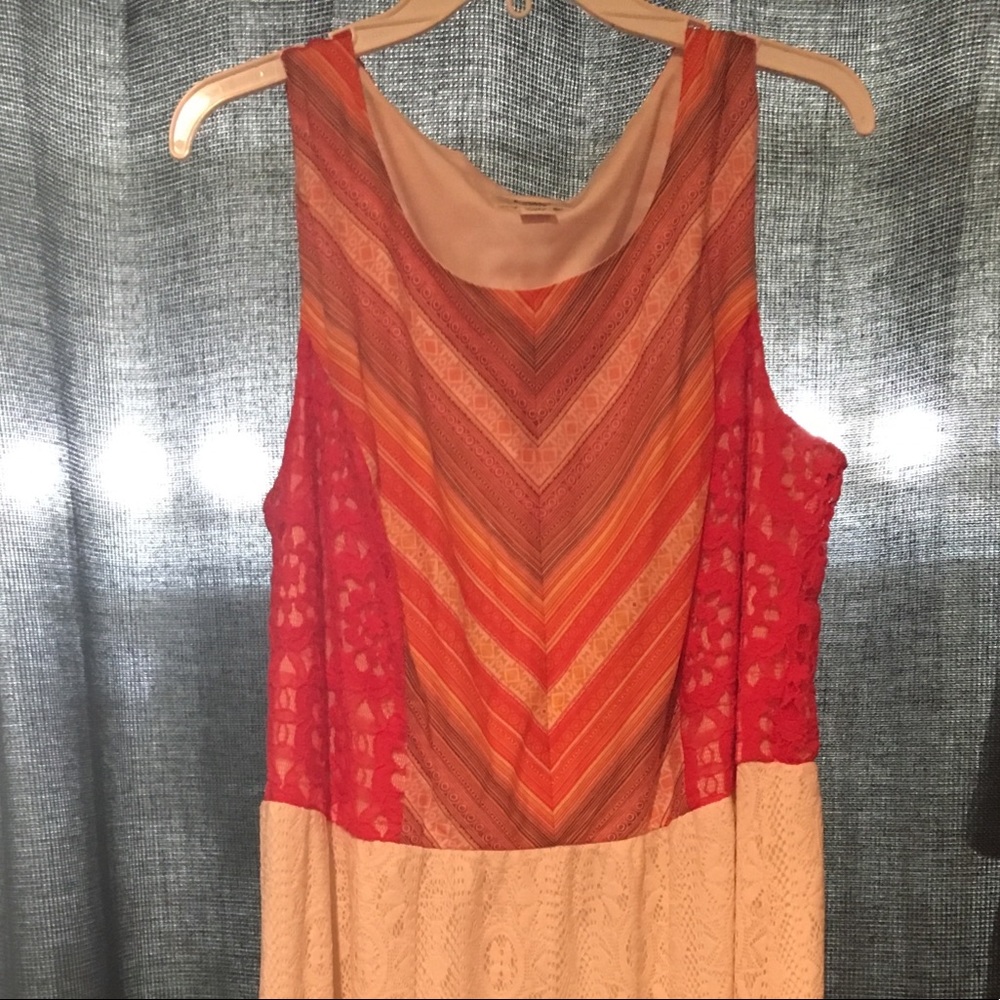 Cato 14/16 maxi dress with crochet detail.